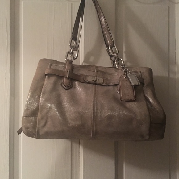 Coach Metallic Handbag - Picture 2 of 5